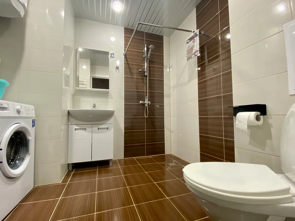 Квартира-студия с красивым видом на сосны