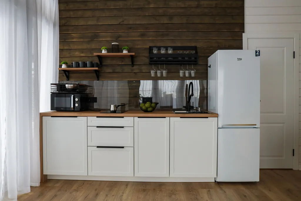 Стильный barnhouse с сауной