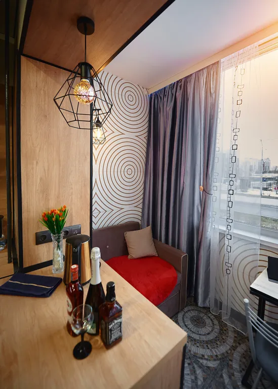 Capybara's style: центр, парящая кровать, тв-алиса, качель