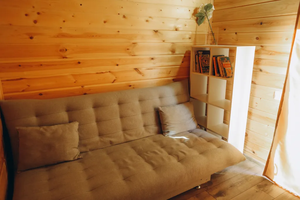 Уютный дом у леса с баней и чаном