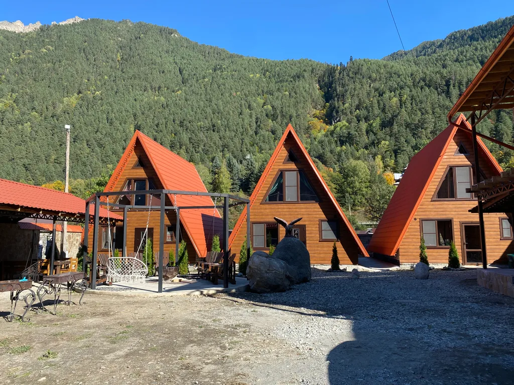 Домик шалаш A-frame