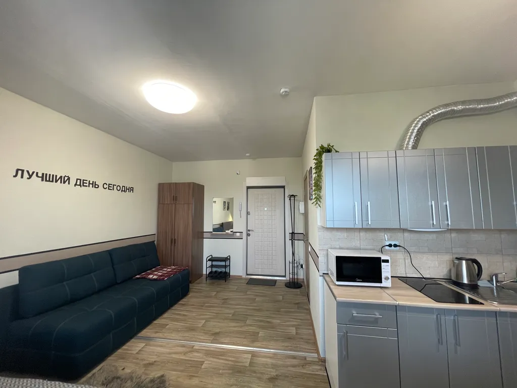 Студия в центре с видом на Северную Двину