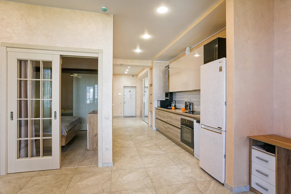 Апартамент и терраса с сумасшедшим видом на море в Приморском парке