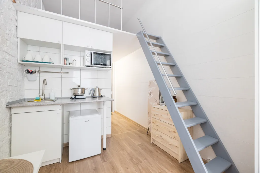 Квартира Квартира Двухуровневая евро студия в самом центре — Санкт-Петербург