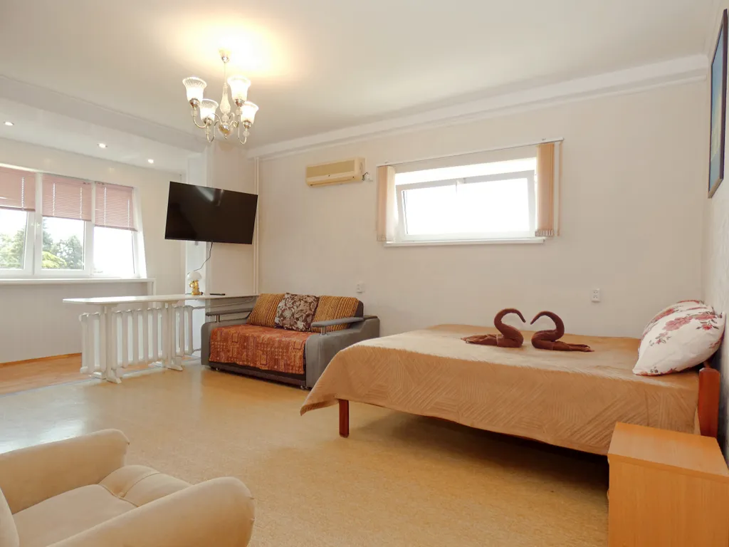 Квартира Квартира с потрясающим видом на море в центре — Лазаревское