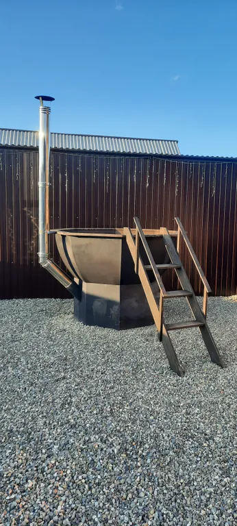 Уютный домик с чаном