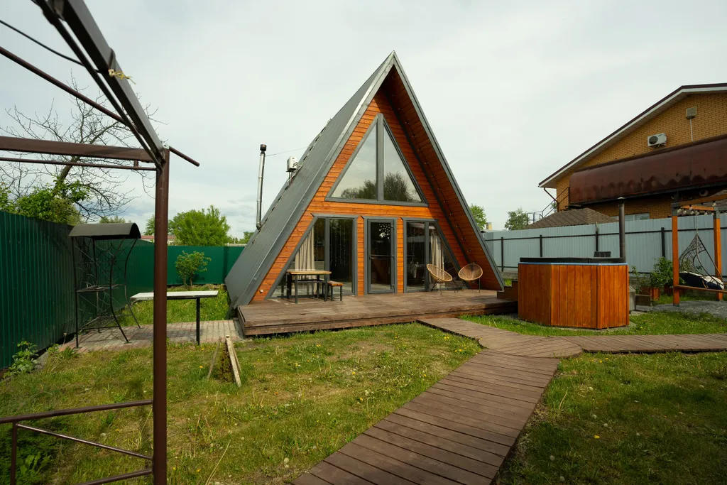 Коттедж Уютный a-frame 1 — Донской