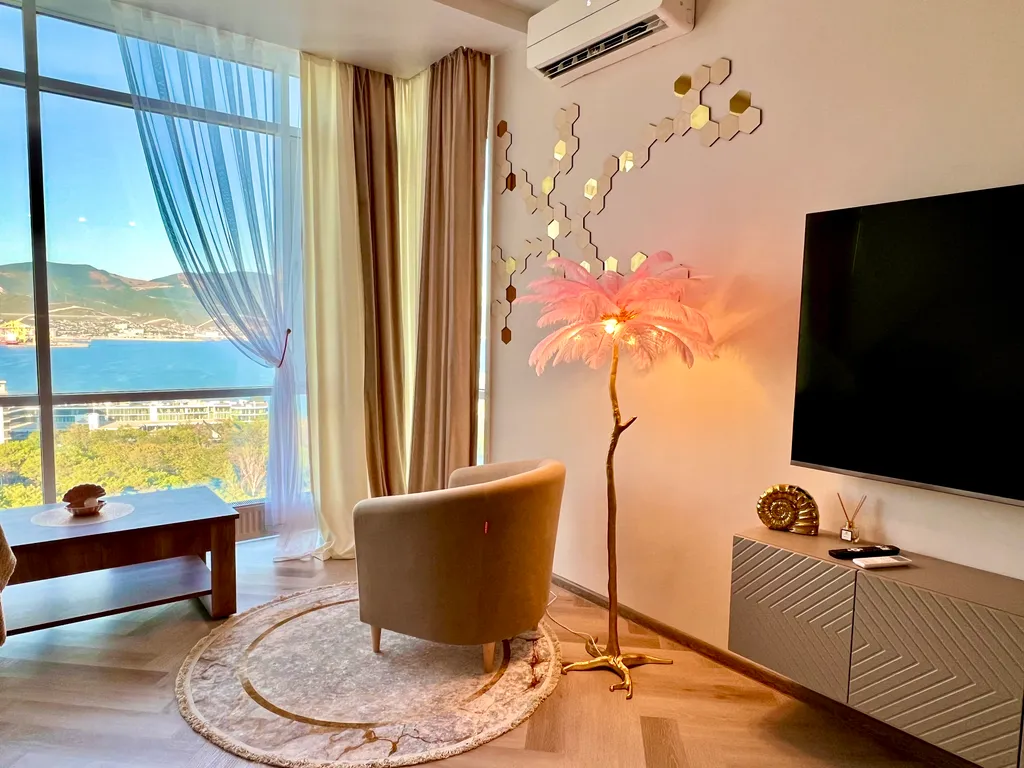 Квартира 2-комнатные Апартаменты Жемчужина с видом на море — аренда посуточно в Новороссийск