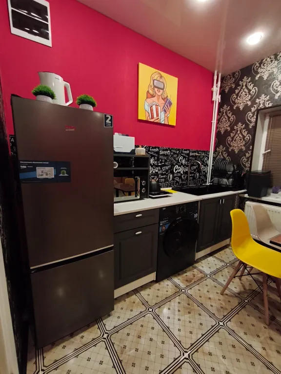 Квартира с террасой, грилем в 800 метрах от Замкового моста