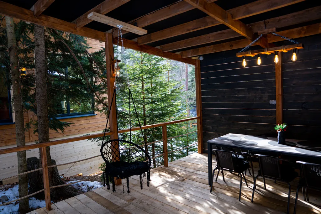 Дом с видом на горы