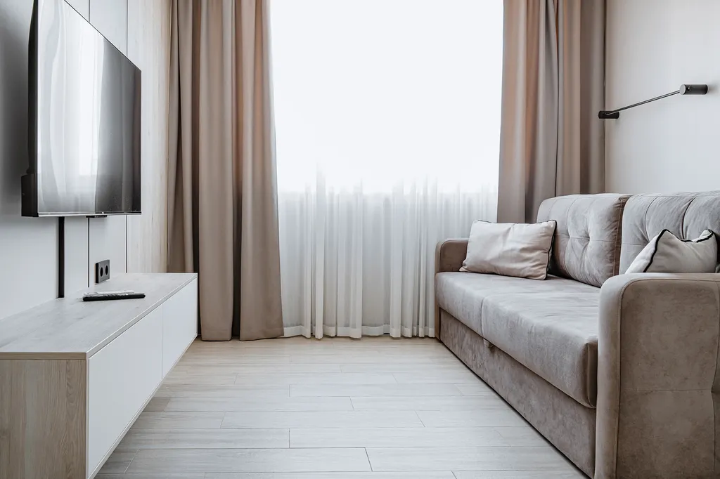 Квартира Квартира Современная студия с видом на горы Абхазии. Вблизи моря и набережной! — Сириус