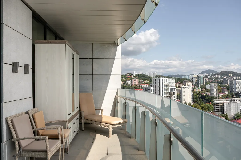 Апартаменты Гранд Карат с видом на море, СПА, бассейном