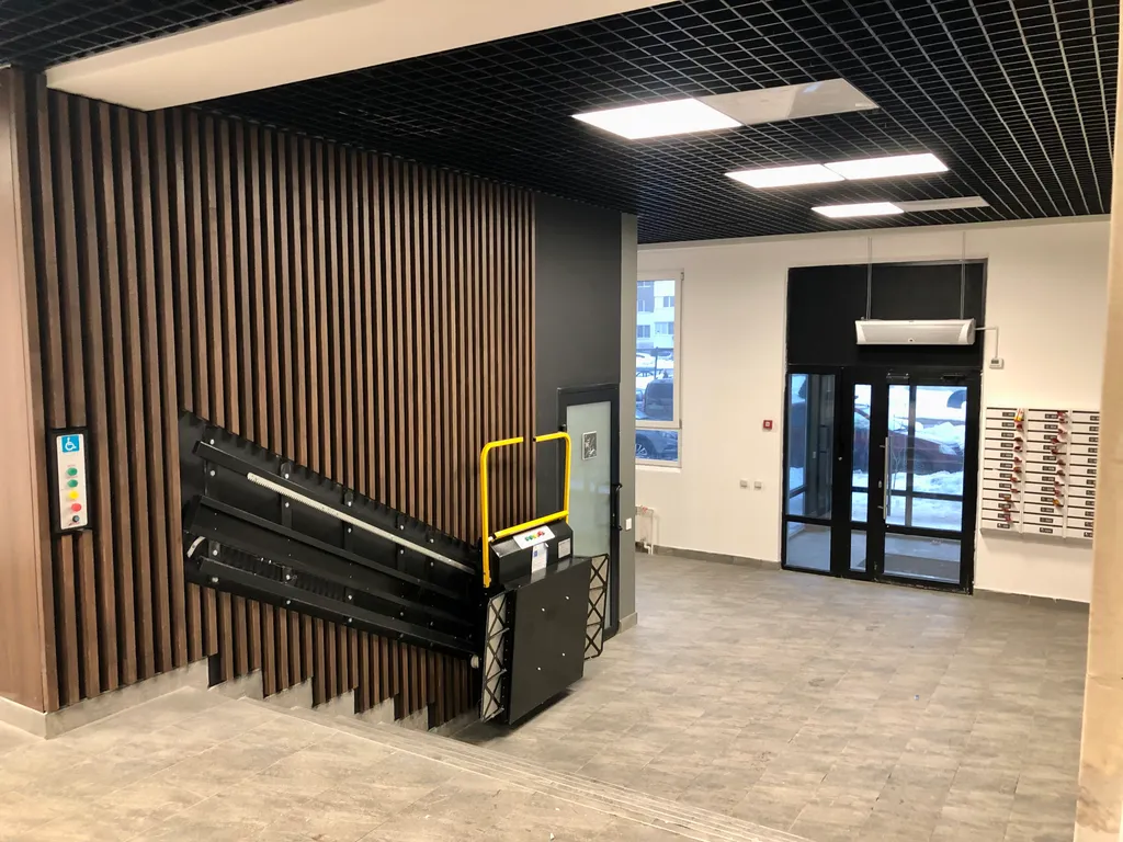 Просторная студия с красивым видом с высоты