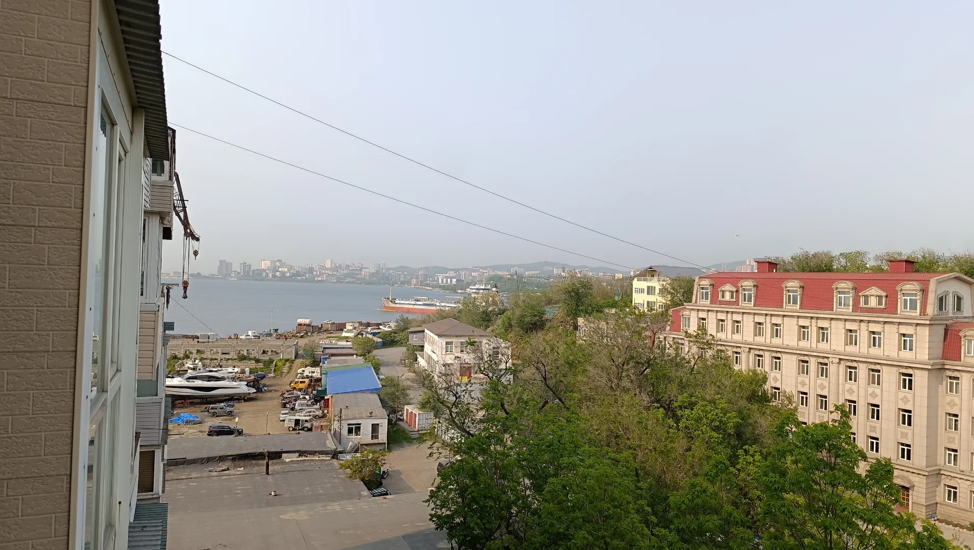 Вид с балкона