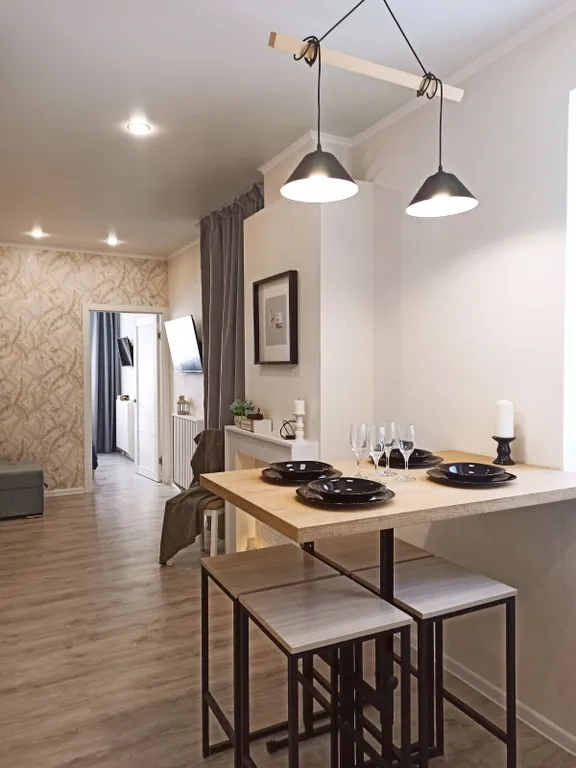 Дизайн-апартаменты в новом жк, рядом дворец единоборств