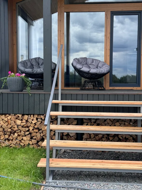 Коттедж Дом с баней чаном и беседкой — Семеновское