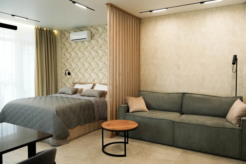 Студия Mokko с видом на море