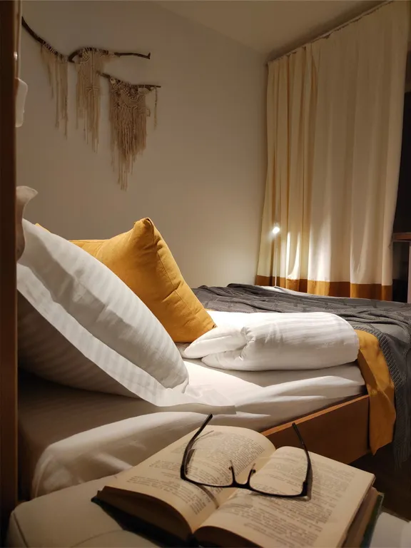 Квартира-студия с шикарным видом на город и реку