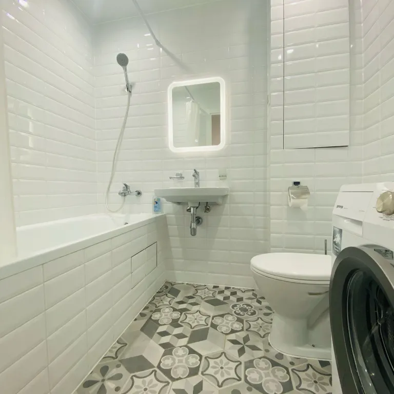 Двухкомнатная квартира с балконом