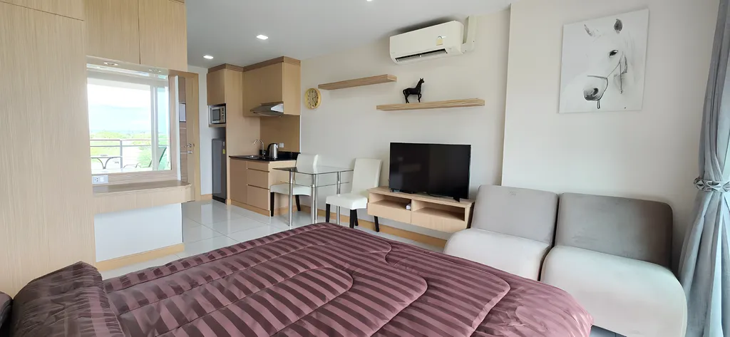 Студия возле моря, все для комфортного отпуска