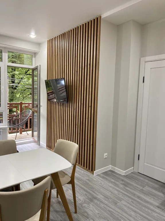 Апартамент Астра с балконом в ЖК Куршевель