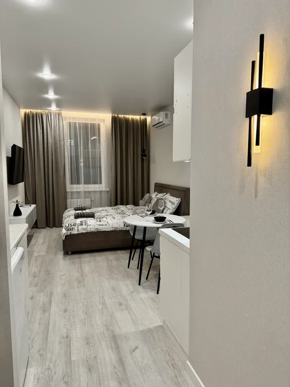 Квартира Студия с дизайнерским ремонтом для двоих — Лыткарино