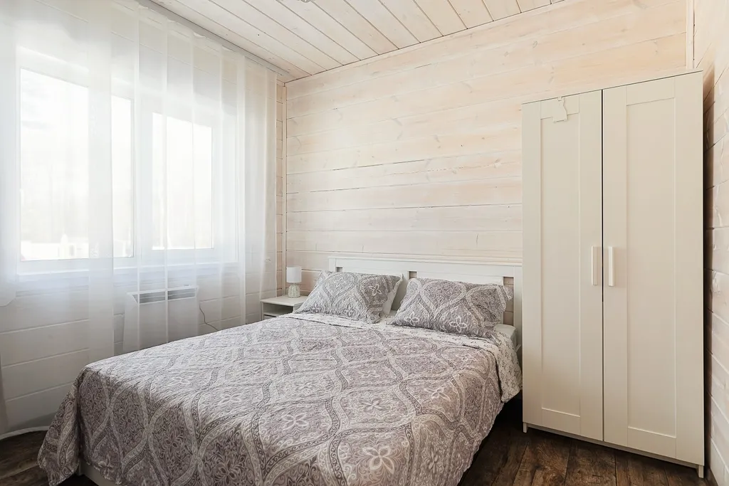 Коттедж Супер дом на Вуоксе с камином и баней — Четверяково