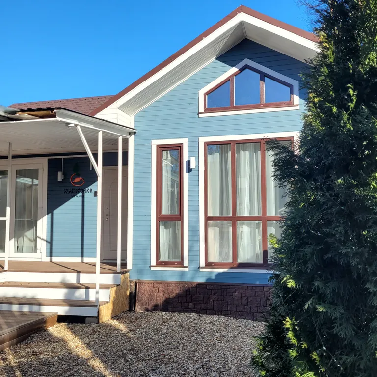 Коттедж Новый дом с огромной террасой и сауной на отдельной территории — Жаворонки