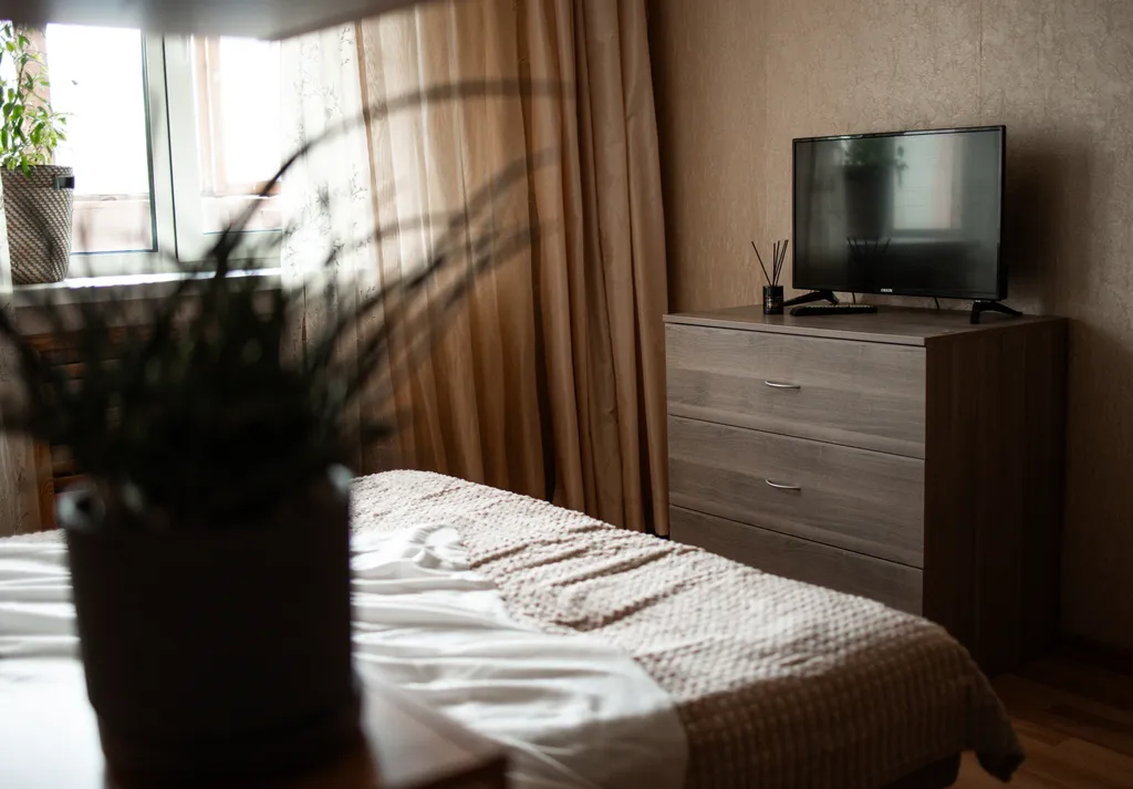 Aparts, светлая уютная квартира в 5 минутах от центра