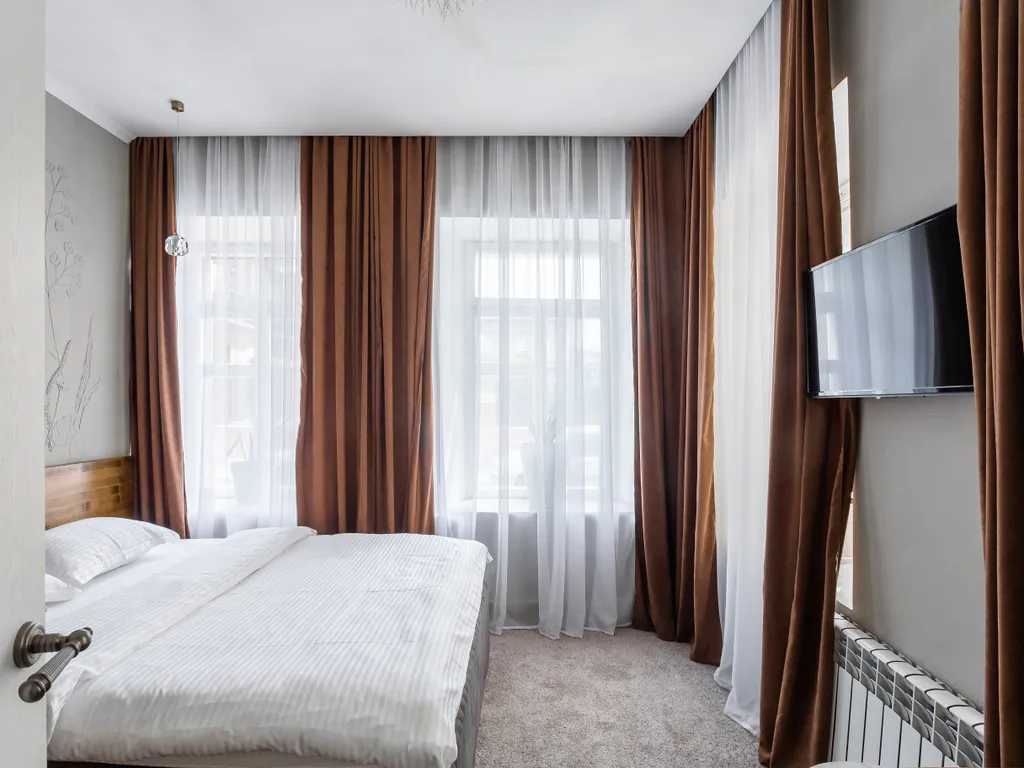 Квартира Квартира Трехместный номер Делюкс с видом на город — Москва