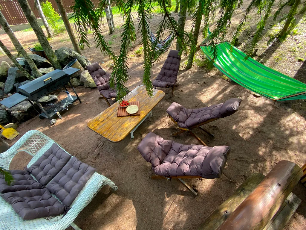 Коттедж Коттедж Уединённый лесной комплекс Финский Лес у моря — Приморск