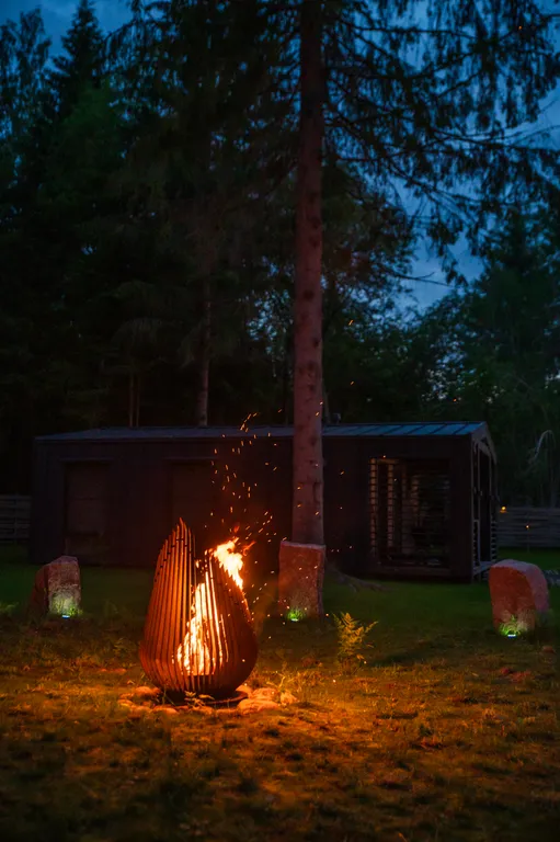 Коттедж Коттедж в стиле Барнхаус в аутентичном лесу — Петяярви