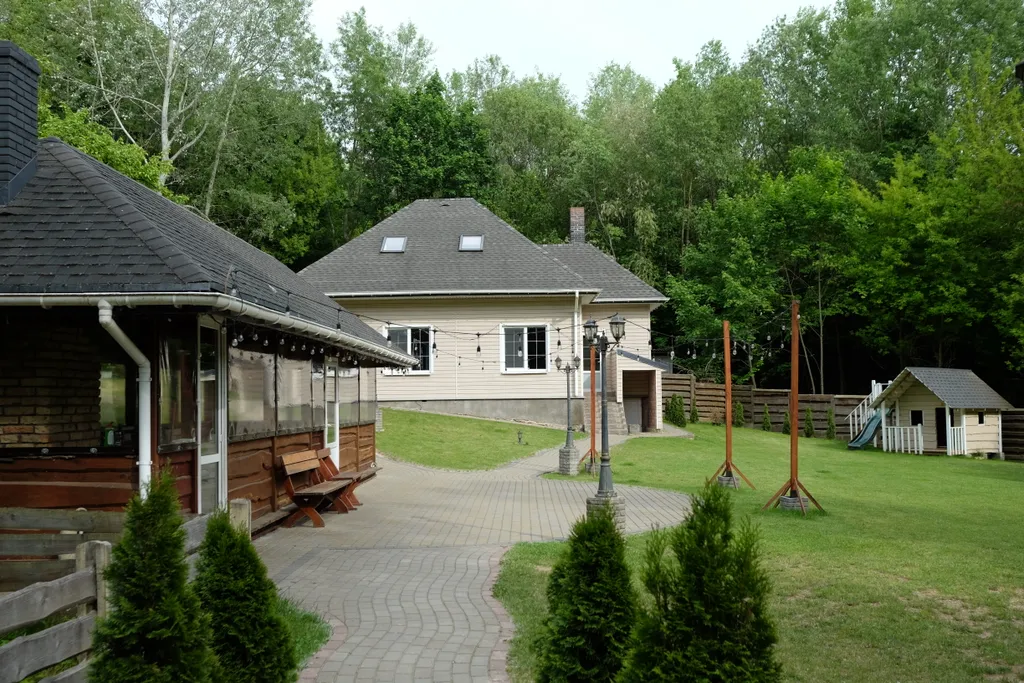 Дом рядом с коложским парком и рекой неман