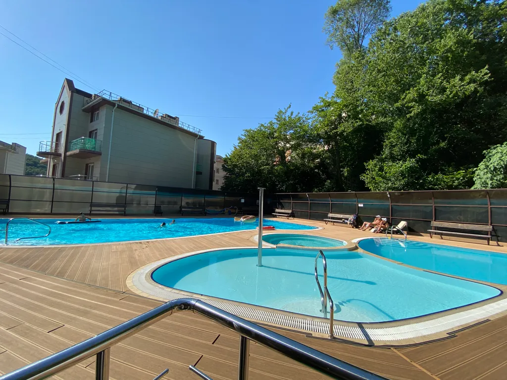 Квартира 2-комнатная квартира с видом на море и горы — Нижняя Хобза