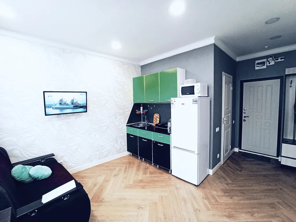 Студия с видом на горы в 15 минутах от моря