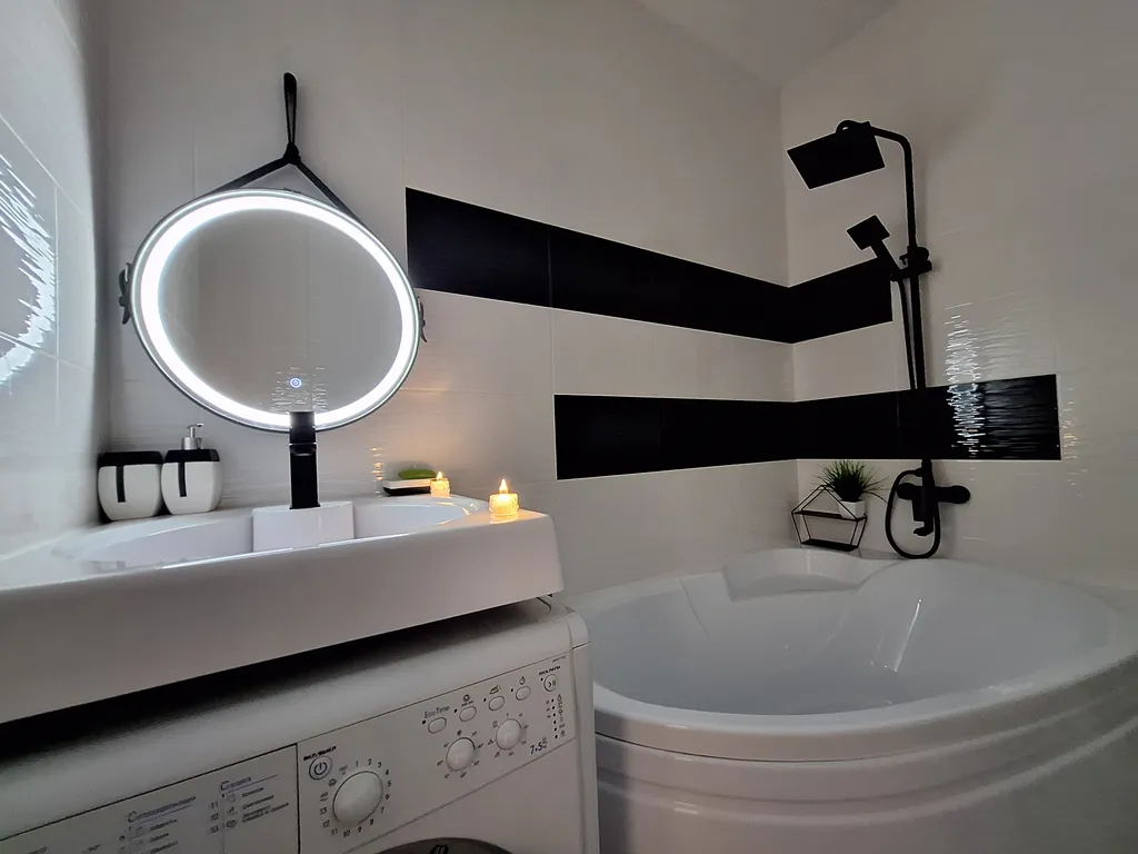 Шикарная квартира с большой ванной