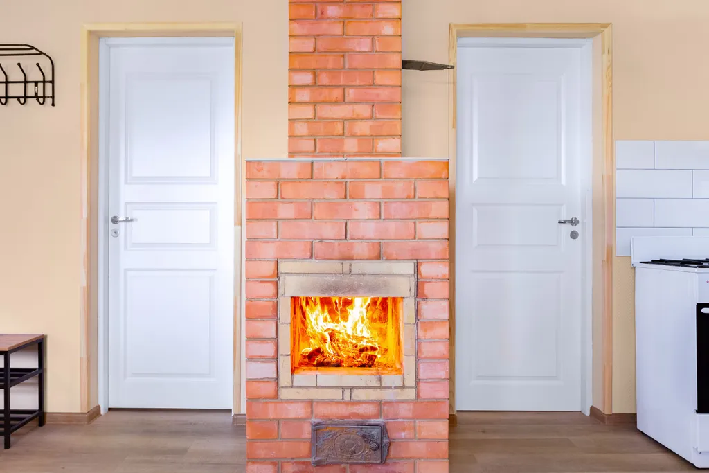 Рыбалка и баня на дровах на берегу Волги