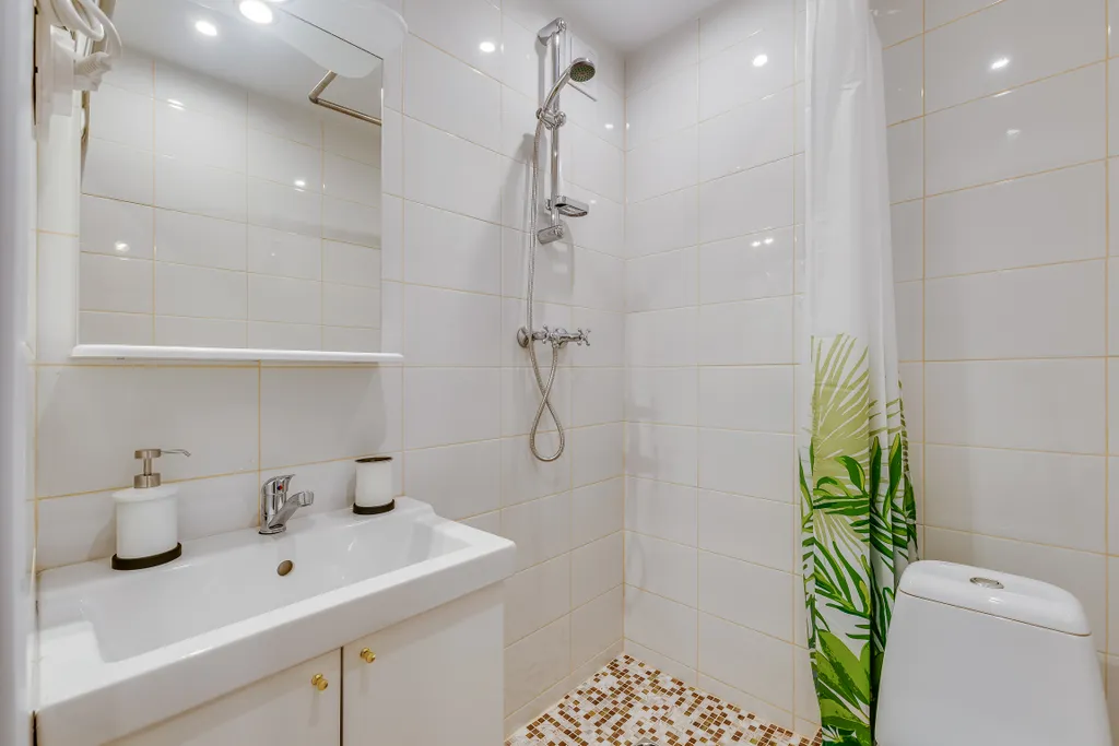 Квартира Квартира Уютная студия у метро Комендантский проспект — Санкт-Петербург