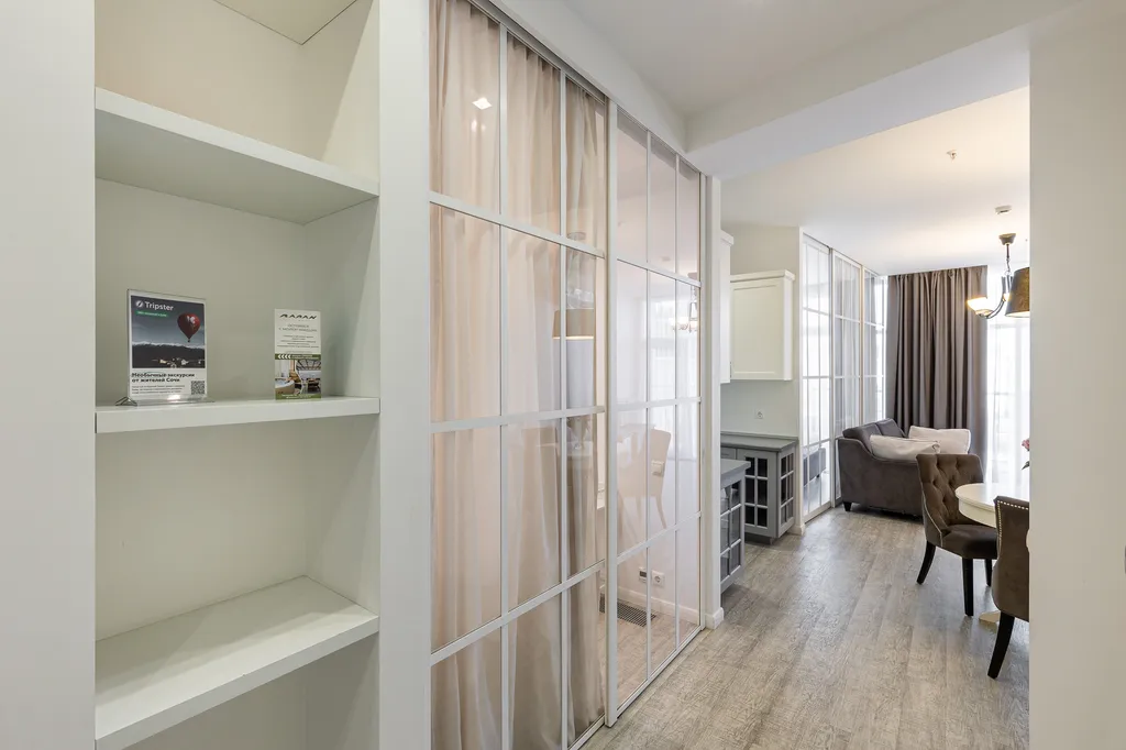 Апартаменты Барселона-Парк с видом на город с балконом