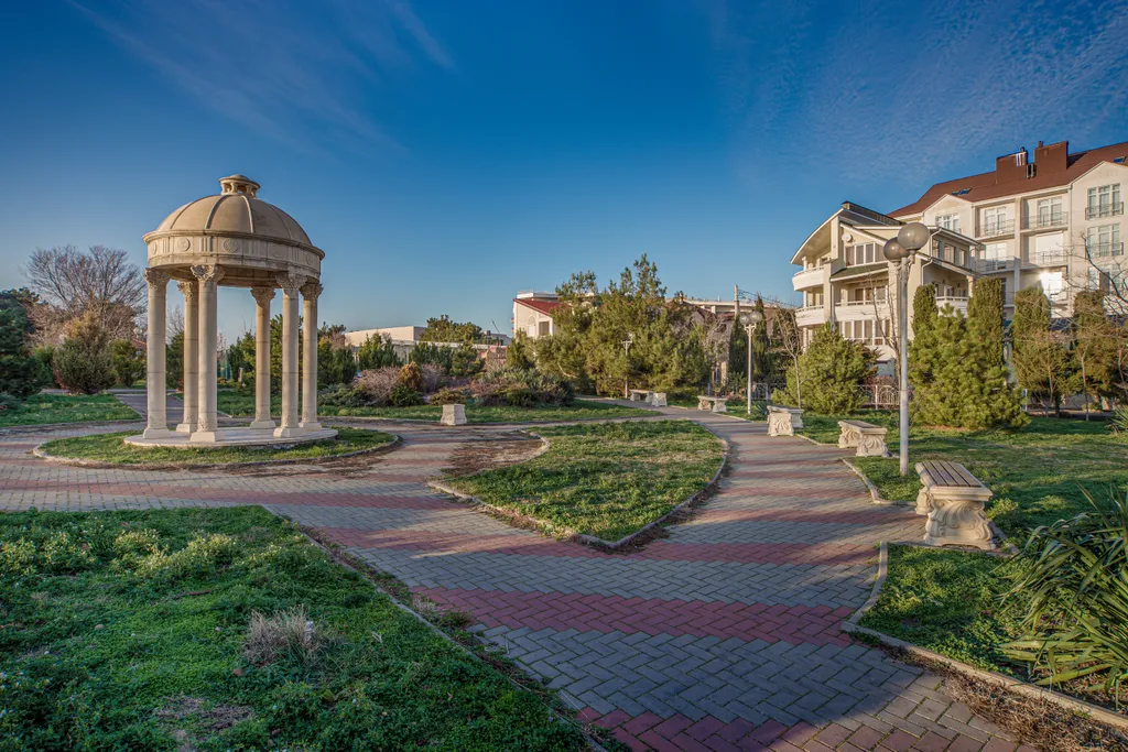 Квартира Уютная с балконом квартира в стиле Прованс в ЖК Черноморский2 — Геленджик