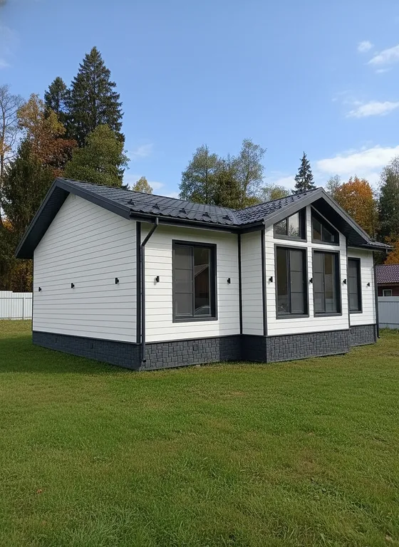 Уютный и светлый дом в лесу на выходные