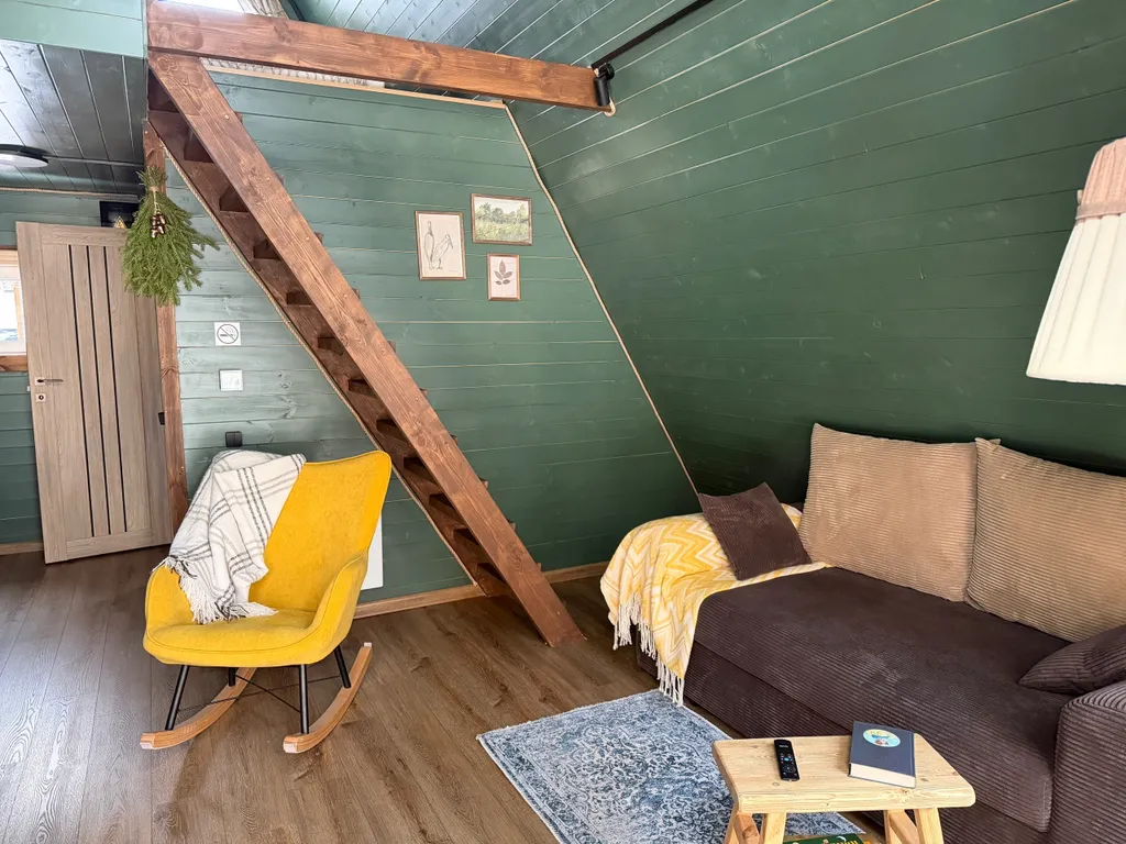 Зелёный а-фрейм