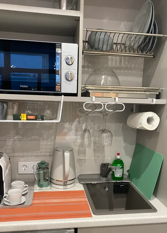 Апартамент с кухней на заливе