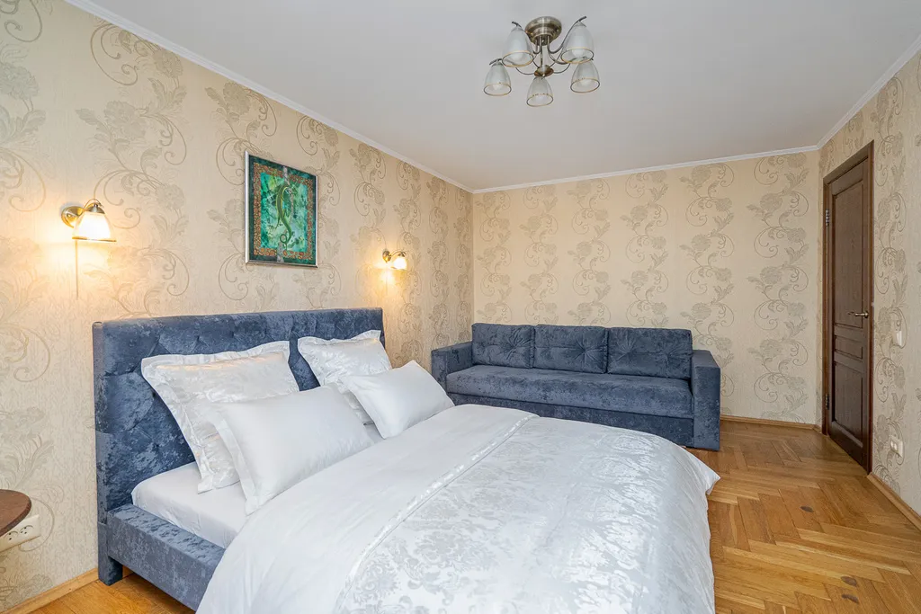 Трехкомнатная квартира с видом на реку Свислочь — аренда посуточно в Минск