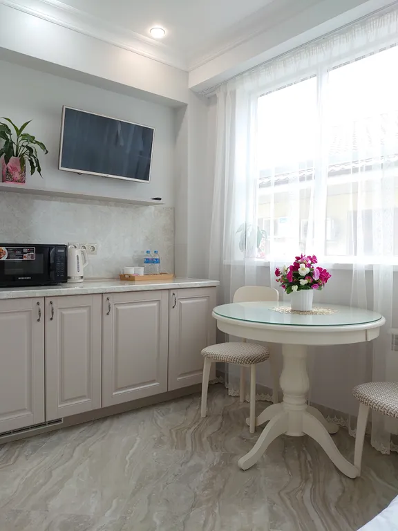 Студио с удобной двуспальной кроватью