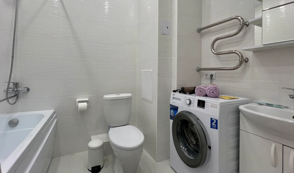 Евро двухкомнатная квартира на Набережной в ЖК Скандинавия