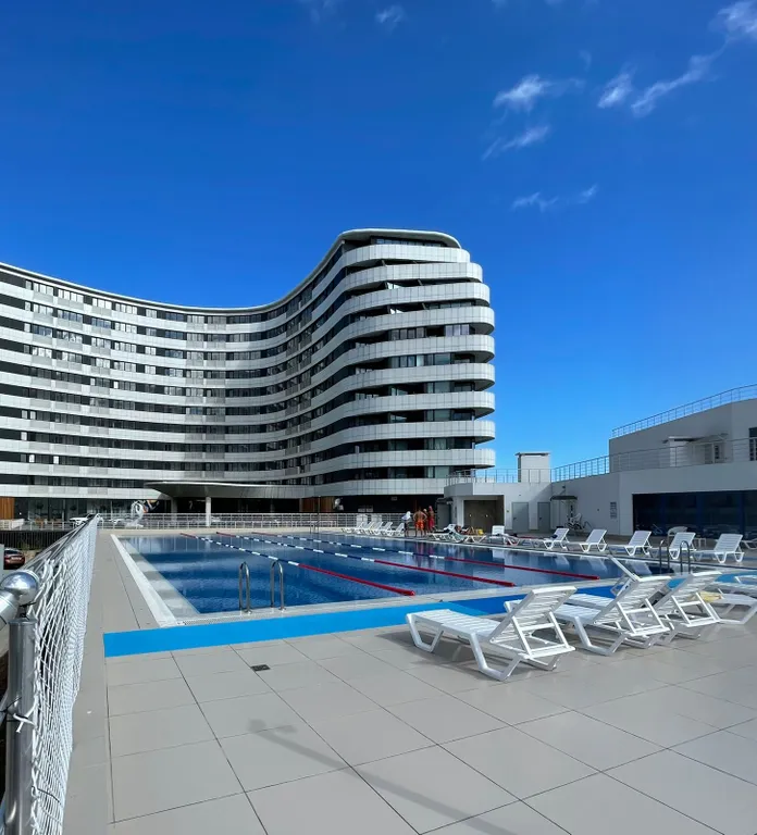 Студия с видом на море