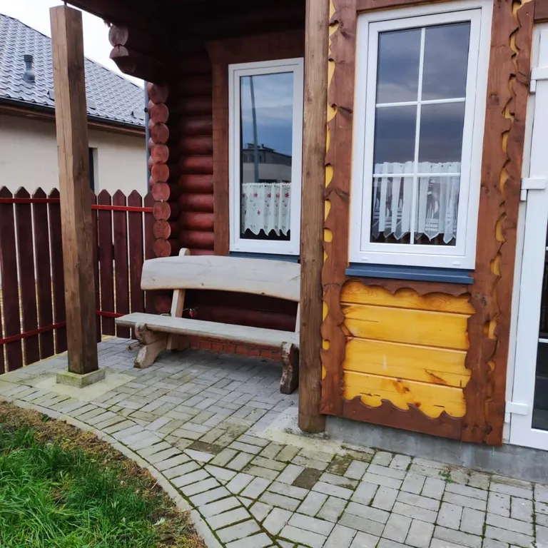 Экологический дом - сруб на побережье Балтийского моря