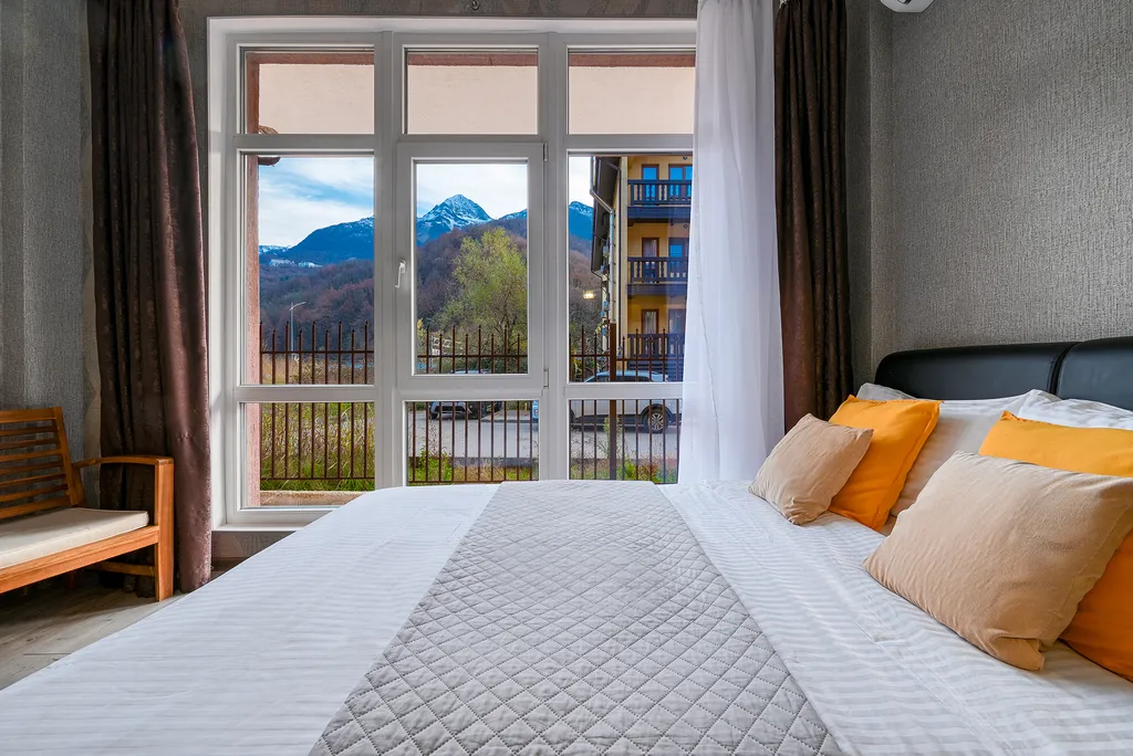 Квартира с отдельной спальней и видом на горы Я на Море — аренда посуточно в Эсто-Садок