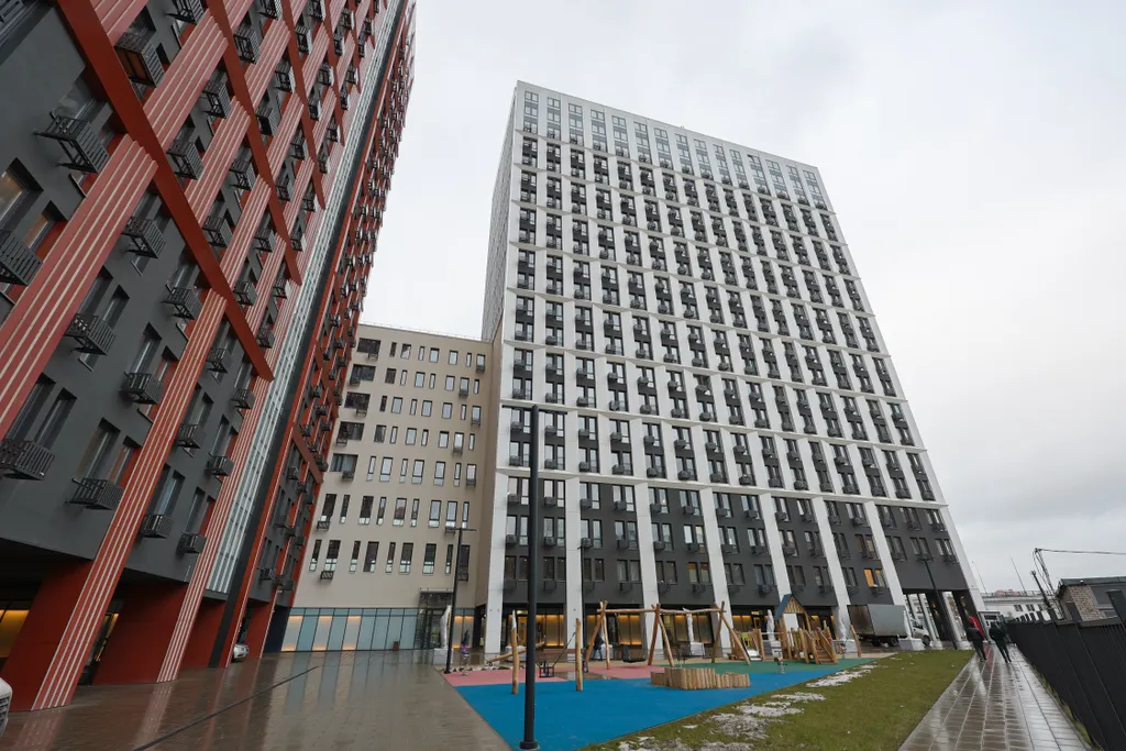 Квартира Квартира Дизайнерская студия в ЖК ХайВэй — Москва